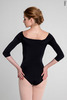 2 Sleeves leotard | black