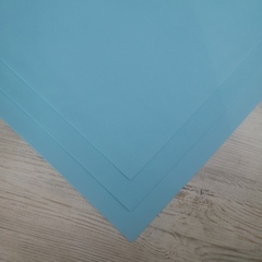 Фоамиран китайский Светло голубой. Толщина 1.0мм. Лист 60х70см.