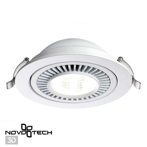 Встраиваемый светодиодный светильник Novotech GESSO 358817, IP20 LED 18W 1600Лм 4000K 220V