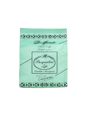 Кофе в зёрнах Pasqualini Decaffeinato, 500г