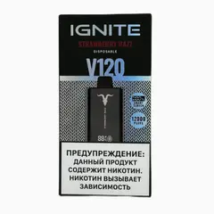 Одноразовая электронная сигарета Ignite V120 Strawberry Razz (12000 затяжек)