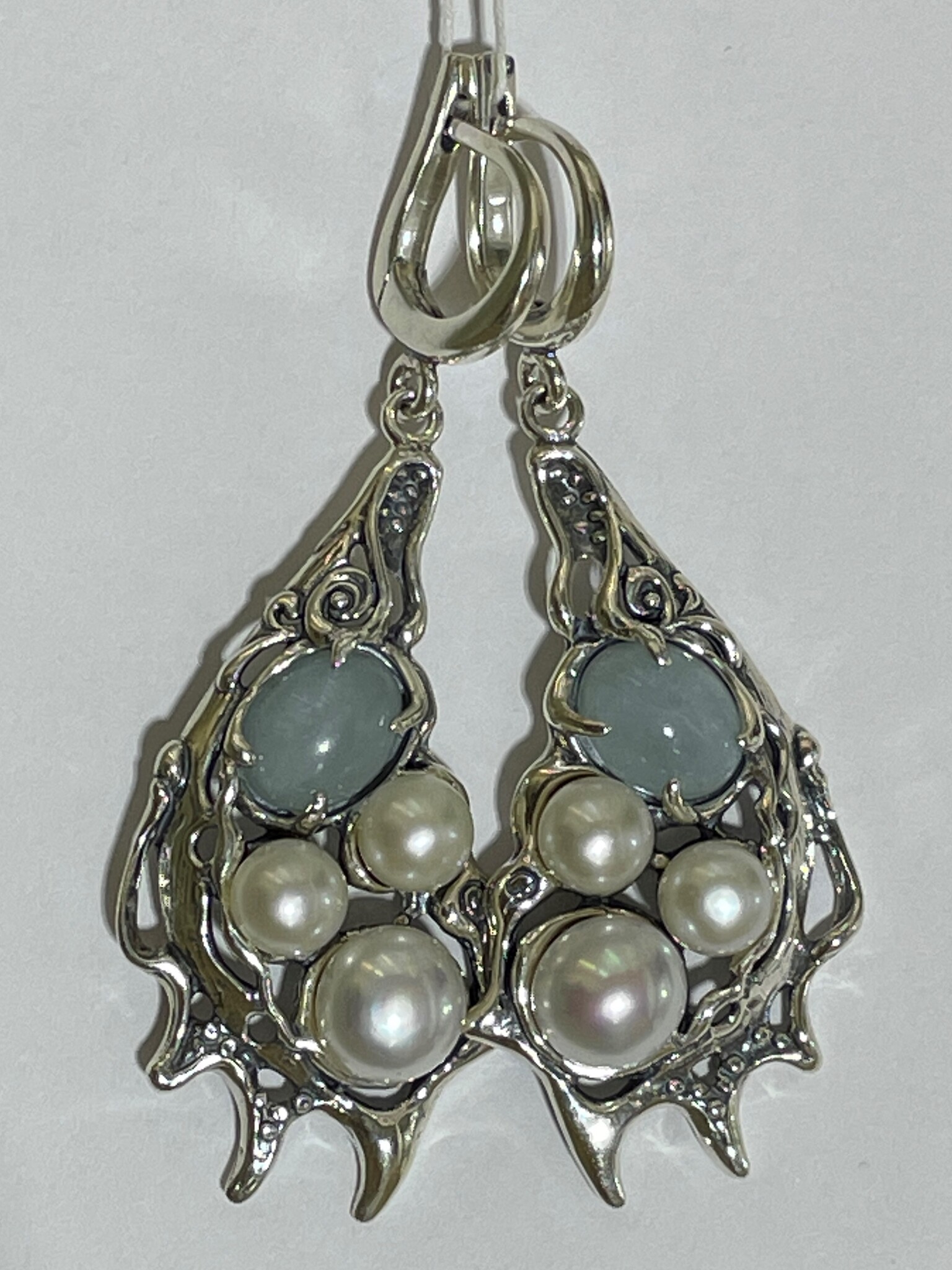 Дана (серьги из серебра)