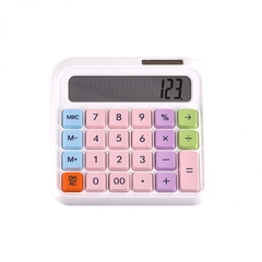 
          Калькулятор Alingar 12 разрядов, 138*135*15 мм, двойное питание, белый, ААА батарея не комплекте