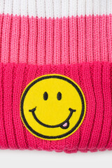 шапка  для девочки  КВ 20344/насыщенно-розовый,коралл