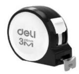 Рулетка "Home Series White" Deli H8003A 3м х 16мм, эксклюзивный дизайн