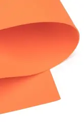 Фоамиран 1 мм, р. 50х50 см, оранжевый