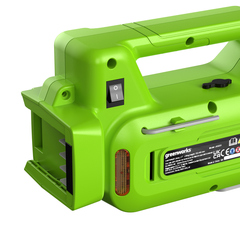 Домкрат гидравлический Greenworks G24JACK 24V аккумуляторный, без АКБ и ЗУ