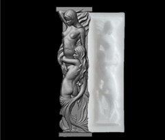 Силиконовый молд Пилястра № 0529 левая