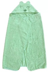 Полотенце-уголок топотушки М7 махра 120*70 см зеленый