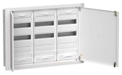 TITAN 5 Корпус мет. ЩРв-108 (3х36) 630х885х130 IP31 бел IEK