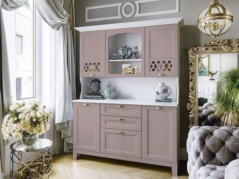 Буфет Милано (Шарли Pink, Белый)