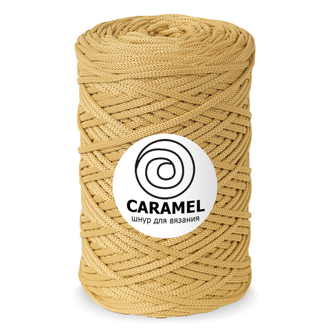 Шнур для вязания Caramel 100 м штрудель