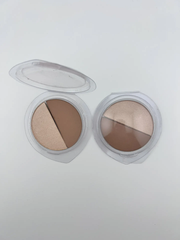 .test TopFace Instyle Хайлайтер-контуринг Contour & Higligter тон 01, золото, коричневый- РТ262