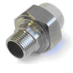 Соединение разб. 25-1/2 н/р муфт. ПП Vostok (серый)