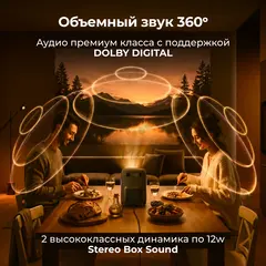 Проектор Cactus CS-PRH.01B.WUXGA-A 2LCD 1400Lm ANSI (1920x1080) 4000:1 ресурс лампы:50000часов 2xUSB typeA 2xHDMI 4кг — фото 5