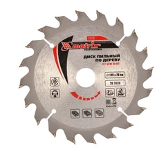 Пильный диск по дереву, 140 х 20 мм, 20 зубьев, кольцо 16/20 Matrix Professional