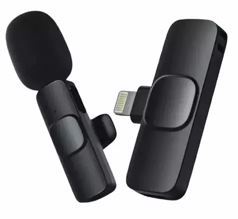 Петличный микрофон беспроводной для iphone и ipad c Lightning JBH K9 (Черный)