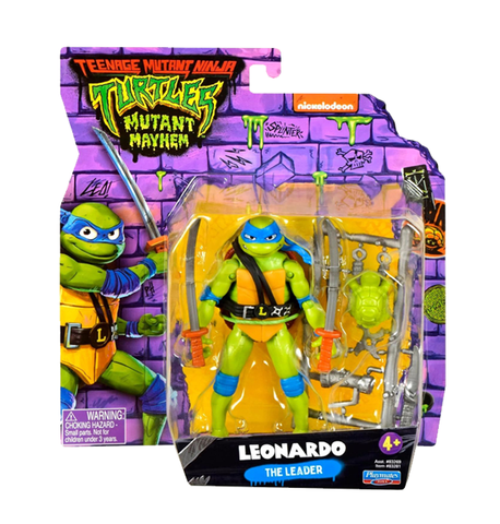 Фигурка Playmates Toys TMNT Mutant Mayhem: Leonardo