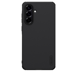Усиленный защитный чехол черного цвета от Nillkin для Samsung Galaxy A56 5G, серия Super Frosted Shield Pro