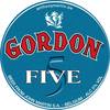 Пиво Gordon Five этикетка Пиво Gordon Five этикетка