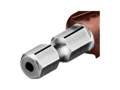 ЗУБР Кобальт, 4-12 мм, 5 ступеней, сталь Р6М5, кобальтовое покрытие, ступенчатое сверло, Профессионал (29672-4-12-5)