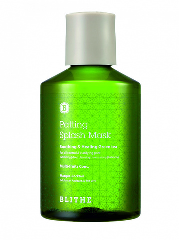 Patting Splash Mask Soothing & Healing Green Tea