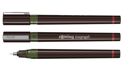 Пишущий элемент Rotring для изографа, толщина линии: 0,30 mm (S0218250)