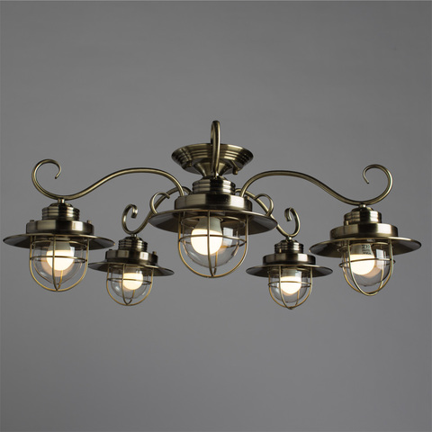 Люстра Arte Lamp Lanterna A4579PL-5AB