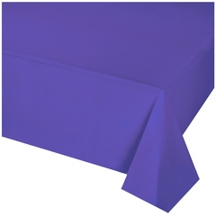 Скатерть п/э, однотонная, Фиолетовый, 1,4*2,75 м