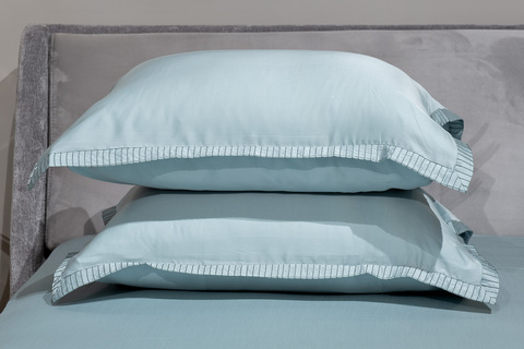 Наволочки 2шт 70x70 Garda Decor бирюзовые