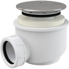 A47CR D60 Сифон для душевого поддона хромированный