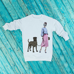 Свитшот "Хозяйка с Тайским Риджбеком"