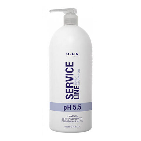 OLLIN Service Line Daily Shampoo pH 5.5 - Шампунь для ежедневного применения рН 5.5