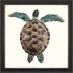 Постер 50х50 G&C Mosaic turtle 4