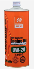 Синтетическое моторное масло Autobacs Fully Synthetic 0W-20 SN/GF-5, 1 л, 1 кг