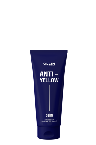 OLLIN PROFESSIONAL ANTI-YELLOW Антижелтый бальзам для волос 250мл