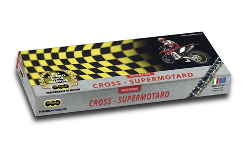 428RX3-132 Цепь для мотоцикла  428 / 132 звен. (126RX3/002), REGINA CROSS-SUPERMOTARD