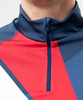 Элитный лыжный гоночный комбинезон Nordski Heat Blue/Red