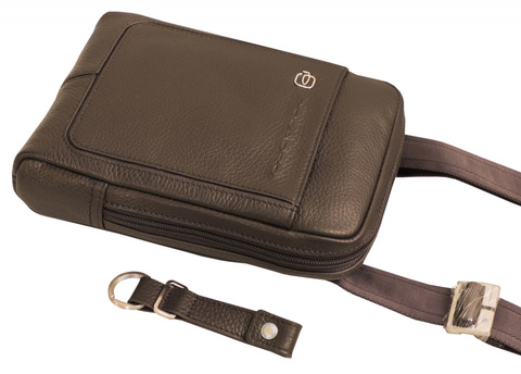 Сумка Piquadro Vibe OUTCA3084VI/TM тёмно-коричневый натур.кожа