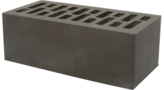 Липецкий Кирпич лицевой гладкий графитовый 1,4NF