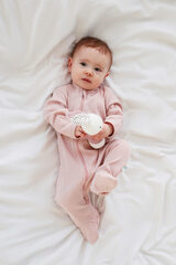 Слип на молнии в рубчик (светлая пудра)