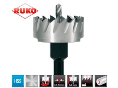 Коронка по металлу 21,0x10мм HSS-G S=10мм Ruko 128021