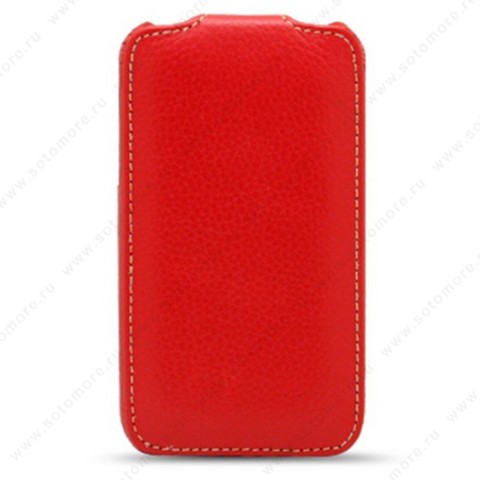 Чехол-флип Melkco для Samsung Wave II S8530 Leather Case Jacka Type (Red LC)