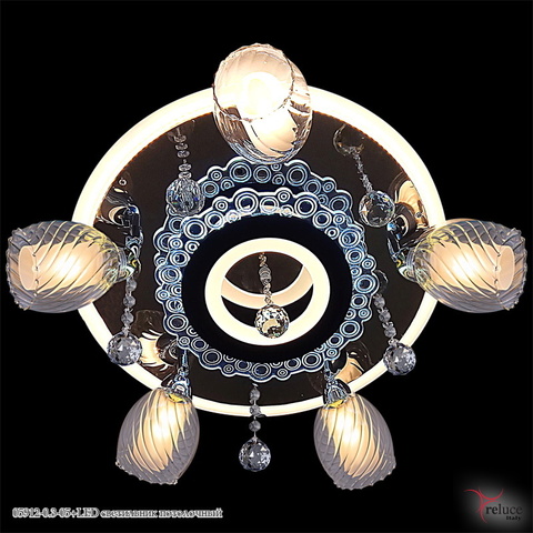Люстра 05912-0.3-05+LED Хром со Светодиодной подсветкой и Пультом