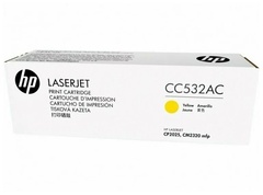 Оригинальный лазерный картридж HP CC532AC HP 304A желтый