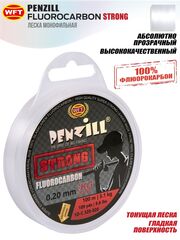 Леска монофильная WFT KG Penzill FLUOROCARBON Strong 100 м, 0.20 мм