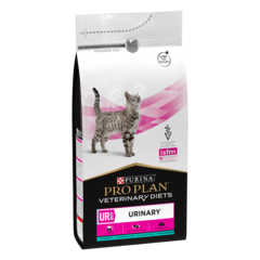 Purina Veterinary Diets UR сухой корм диета для кошек при мочекаменной болезни (океан. рыба) 1,5кг
