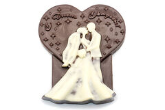 Форма пластиковая С Днем Свадьбы!