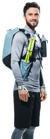 Картинка рюкзак беговой Deuter Ascender 7 Lake - 4