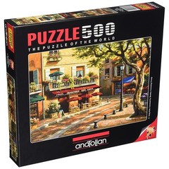 Puzzle Sanat Kahvesi. Brasserie Des Arts 500 pcs